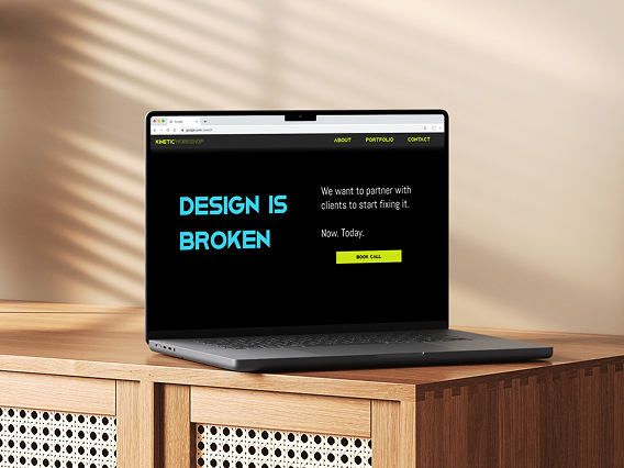 Kinetic Workshop mockup