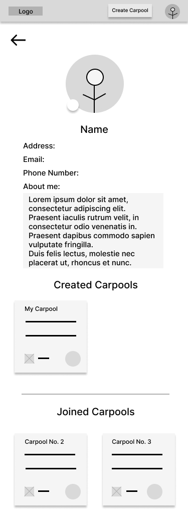 Lo-Fi User Profile